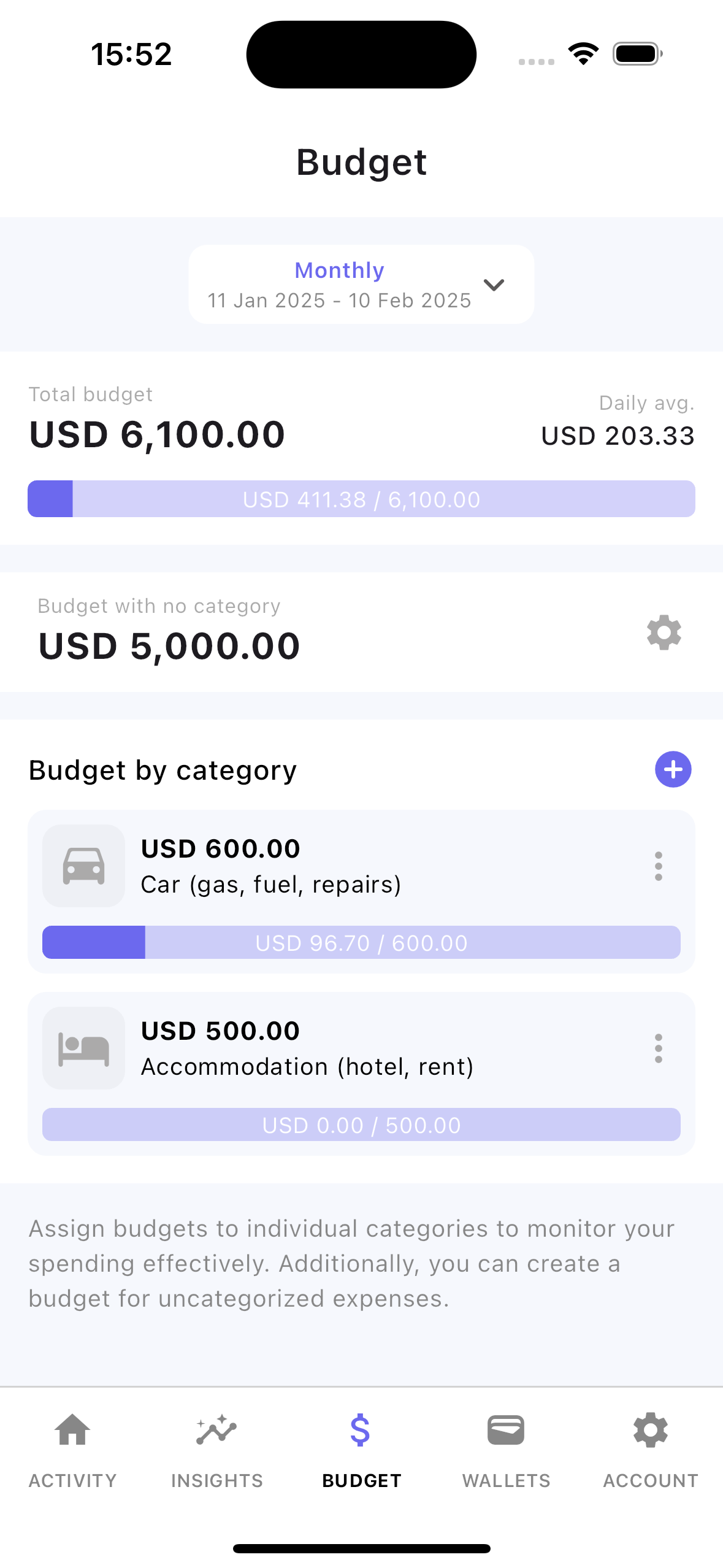 How to Create a Monthly Budget in Minutes Using the TraceSpend App